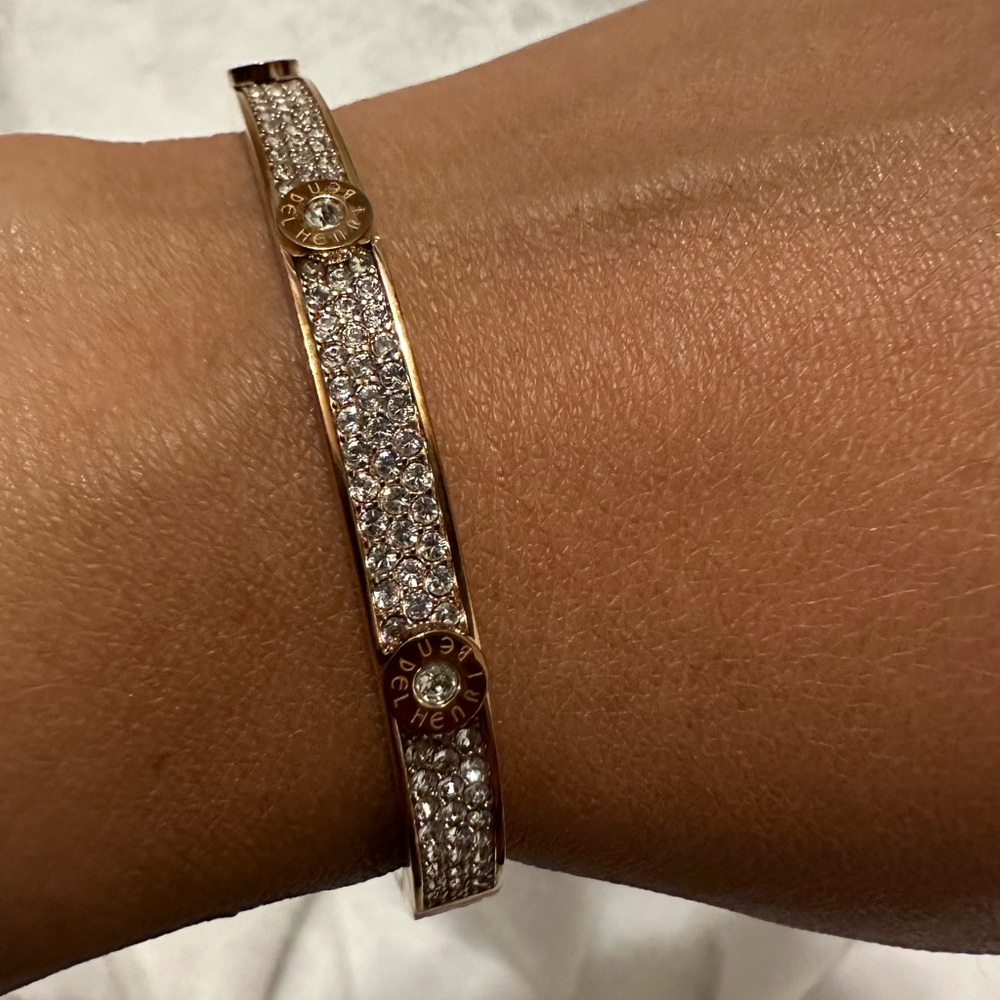 Henri Bendel Miss Bendel Bangle Rose Gold